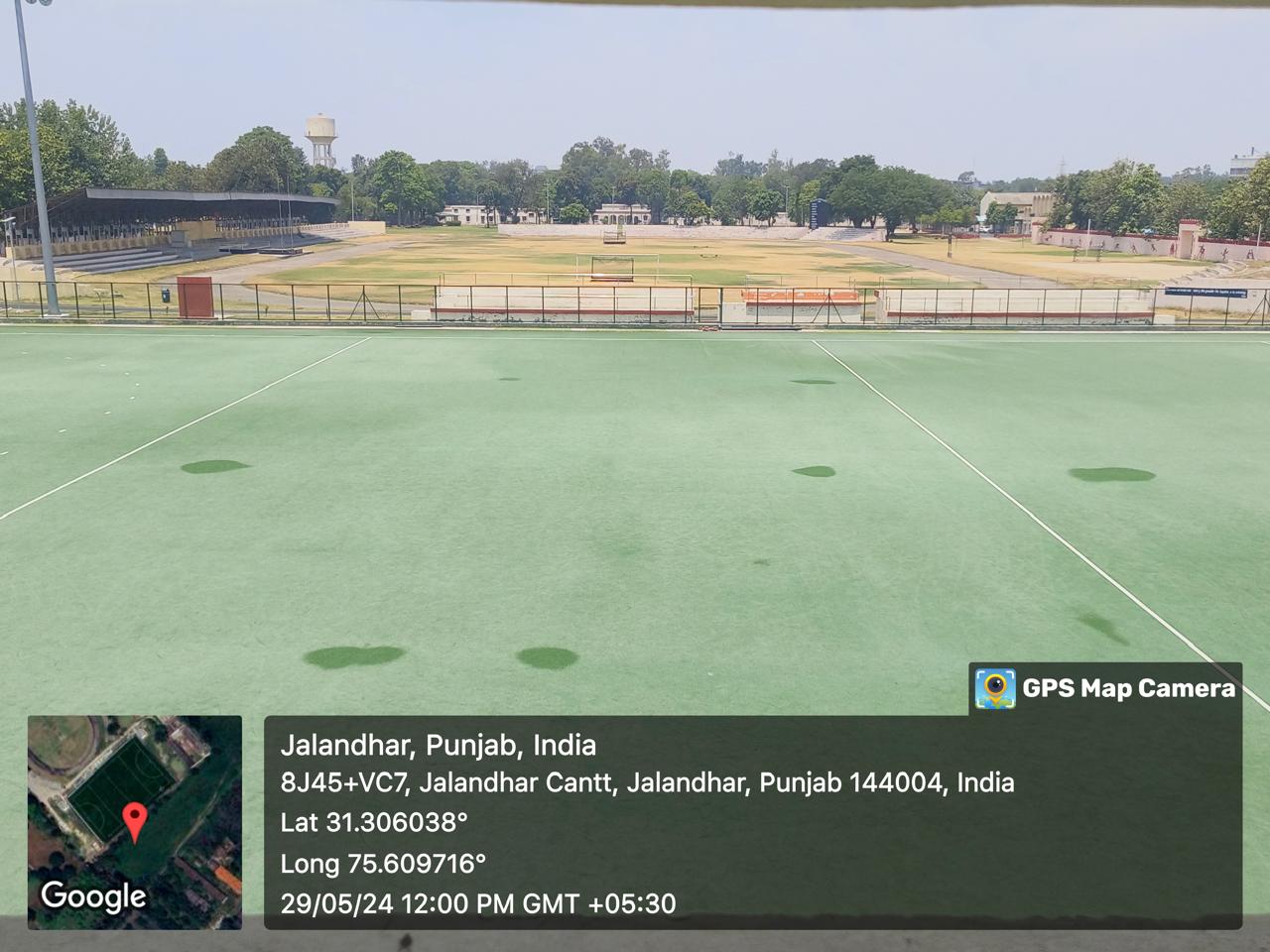 Construction Of Synthetic Hockey Turf Ground At Border Security Force